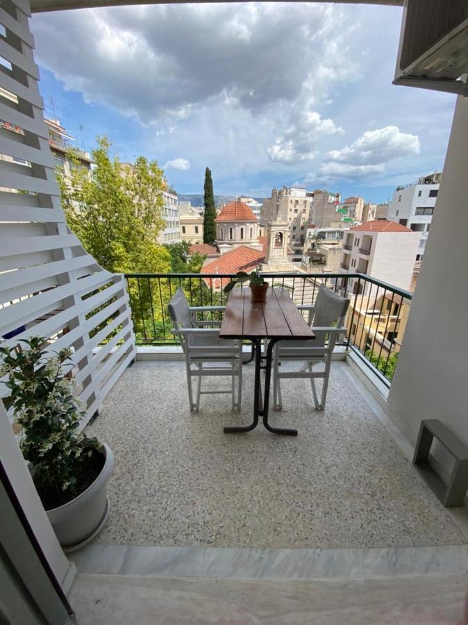 Apartmán Mosaics Aprtm In Monastiraki With Acropolis View Atény Exteriér fotografie