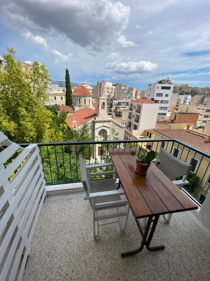 Apartmán Mosaics Aprtm In Monastiraki With Acropolis View Atény Exteriér fotografie